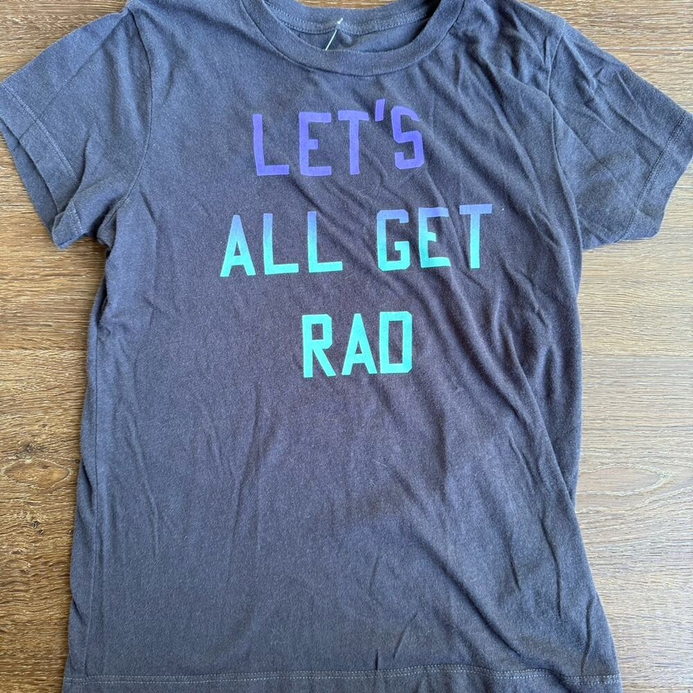 Prefresh Boys Kids Lets All Get Rad T Shirt Sz 10